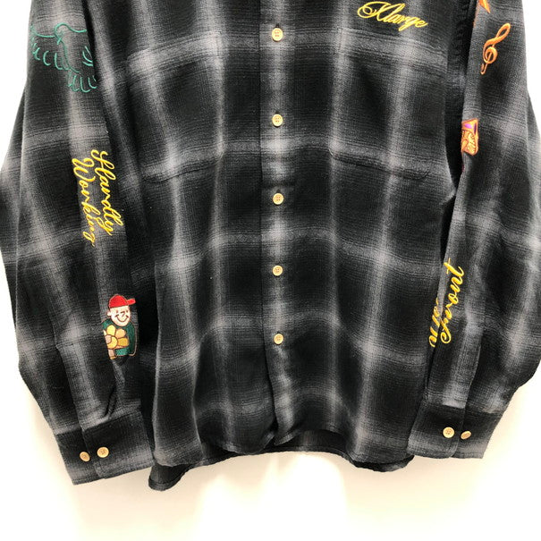 【中古品】【メンズ】 XLARGE エクストララージ X-LARGE RANDOM THINGS FLANNEL SHIRT 142-250214-SU-08-tomh 万代Net店