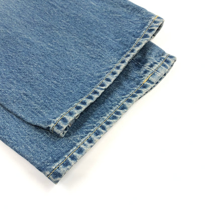【中古品】【メンズ】 HYSTERIC GLAMOUR ヒステリックグラマー KINKY DAMAGE DENIM PANTS 02221AP05 リペア加工 ダメージ デニムパンツ ボトムス 151-260613-hn-04-fur サイズ：28 カラー：ブルー系 万代Net店