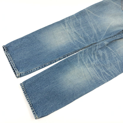 【中古品】【メンズ】 HYSTERIC GLAMOUR ヒステリックグラマー KINKY DAMAGE DENIM PANTS 02221AP05 リペア加工 ダメージ デニムパンツ ボトムス 151-260613-hn-04-fur サイズ：28 カラー：ブルー系 万代Net店