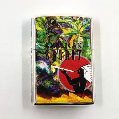 【中古美品】【メンズ/レディース】 ZIPPO ジッポ NATURAL AMERICAN SPIRIT ナチュラルアメリカンスピリット × ナカバヤシアリサ COLLABORATION LIGHTER コラボレーション ライター 206-260315-hn-01-fur カラー：マルチカラー 万代Net店