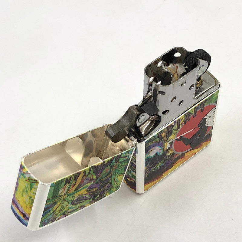 【中古美品】【メンズ/レディース】 ZIPPO ジッポ NATURAL AMERICAN SPIRIT ナチュラルアメリカンスピリット × ナカバヤシアリサ COLLABORATION LIGHTER コラボレーション ライター 206-260315-hn-01-fur カラー：マルチカラー 万代Net店