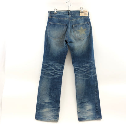 【現状渡し品】【メンズ】 SUGAR CANE シュガーケーン BUTTON FLY LONE STAR DENIM PANTS LOT 901 ボタンフライ ロンスター デニムパンツ ボトムス 156-260613-hn-06-fur サイズ：30×31 カラー：インディゴ 万代Net店