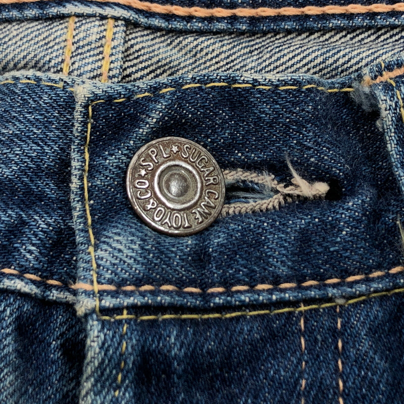 【現状渡し品】【メンズ】 SUGAR CANE シュガーケーン BUTTON FLY LONE STAR DENIM PANTS LOT 901 ボタンフライ ロンスター デニムパンツ ボトムス 156-260613-hn-06-fur サイズ：30×31 カラー：インディゴ 万代Net店