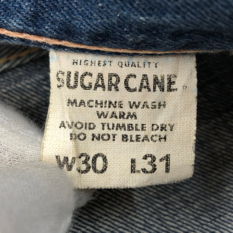 【現状渡し品】【メンズ】 SUGAR CANE シュガーケーン BUTTON FLY LONE STAR DENIM PANTS LOT 901 ボタンフライ ロンスター デニムパンツ ボトムス 156-260613-hn-06-fur サイズ：30×31 カラー：インディゴ 万代Net店