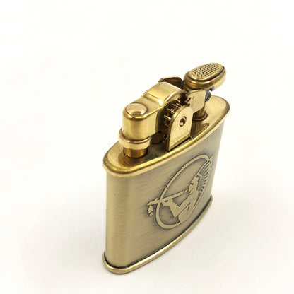 【中古美品】【メンズ/レディース】 RONSON ロンソン STANDARD LIGHTER スタンダード ライター 小物 206-260315-hn-02-fur カラー：ゴールド 万代Net店