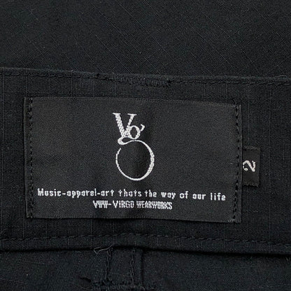 【現状渡し品】【メンズ】 VIRGO WEAR WORKS ヴァルゴウェアワークス FIGHTING CARGO NEO VG-PT-251 ファイティング カーゴ ネオ カーゴパンツ ボトムス 153-260315-hn-03-fur サイズ：2 カラー：ブラック 万代Net店