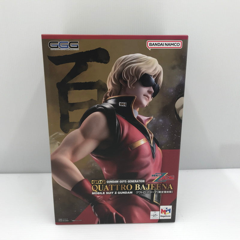 【中古美品】 GGGシリーズ 機動戦士Zガンダム クワトロ・バジーナ ガンダム・ガイズ・ジェネレーション 限定復刻版 フィギュア 未開封 056-260828-ti-05-tagh 万代Net店