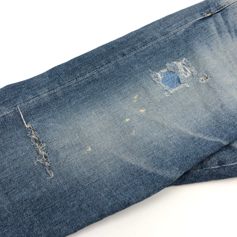 【中古品】【メンズ】 HYSTERIC GLAMOUR ヒステリックグラマー KINKY HYSTERIC GIRL PATCH DENIM PANTS 002192AP09 ヒステリックガール パッチ デニムパンツ ボトムス 151-260613-hn-07-fur サイズ：29 カラー：インディゴ 万代Net店