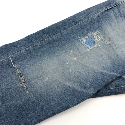 【中古品】【メンズ】 HYSTERIC GLAMOUR ヒステリックグラマー KINKY HYSTERIC GIRL PATCH DENIM PANTS 002192AP09 ヒステリックガール パッチ デニムパンツ ボトムス 151-260613-hn-07-fur サイズ：29 カラー：インディゴ 万代Net店