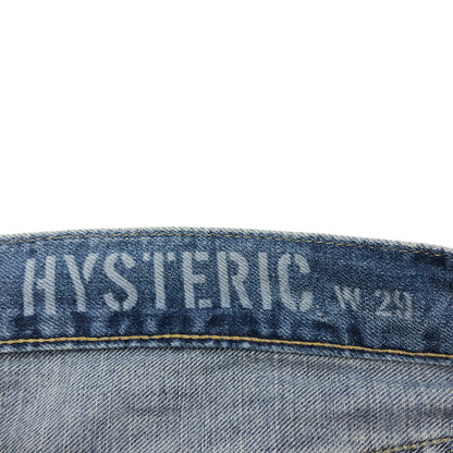 【中古品】【メンズ】 HYSTERIC GLAMOUR ヒステリックグラマー KINKY HYSTERIC GIRL PATCH DENIM PANTS 002192AP09 ヒステリックガール パッチ デニムパンツ ボトムス 151-260613-hn-07-fur サイズ：29 カラー：インディゴ 万代Net店