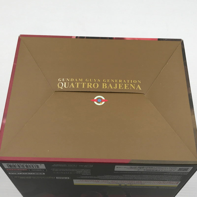 【中古美品】 GGGシリーズ 機動戦士Zガンダム クワトロ・バジーナ ガンダム・ガイズ・ジェネレーション 限定復刻版 フィギュア 未開封 056-260828-ti-05-tagh 万代Net店