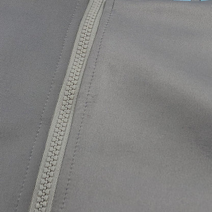 【中古品】【メンズ/レディース】 REFLEM レフレム 4025400800 BIGアーチ切替ハイネック ジャージ パーカー トップス 147-260315-hn-04-fur サイズ：Free カラー：グレー/ブルー系 万代Net店