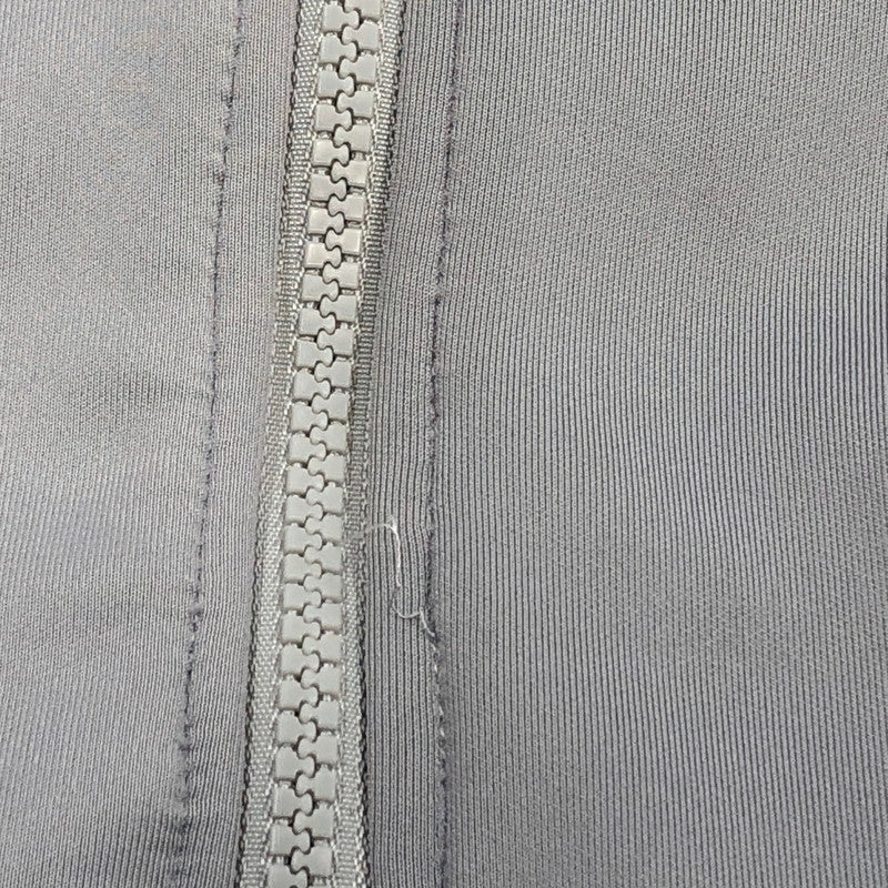 【中古品】【メンズ/レディース】 REFLEM レフレム 4025400800 BIGアーチ切替ハイネック ジャージ パーカー トップス 147-260315-hn-04-fur サイズ：Free カラー：グレー/ブルー系 万代Net店