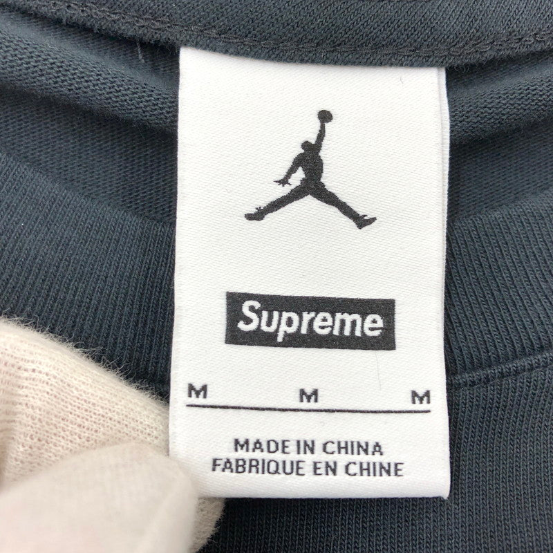 【中古品】【メンズ】 Supreme シュプリーム × JORDAN ジョーダン 24AW BIGGIE S/S TOP HJ8385-010 ビギー 半袖Tシャツ トップス 149-260315-hn-05-fur サイズ：M カラー：ブラック 万代Net店