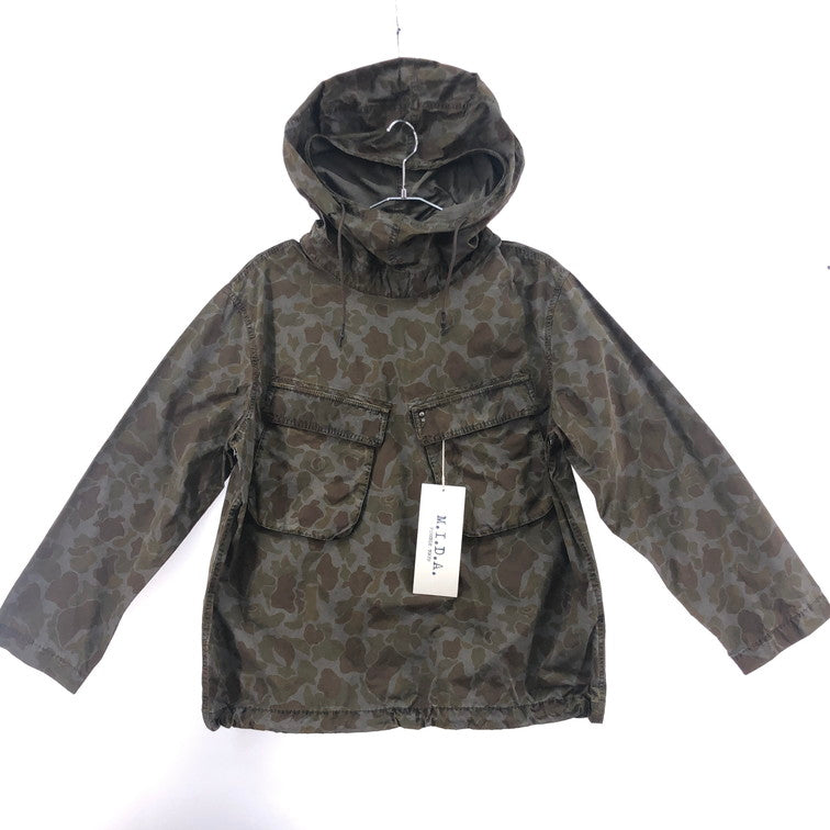 【未使用品】【メンズ】 M.I.D.A M191212 CAMO ANORAK OVER DYE 141-260211-SY-02-iwa 万代Net店