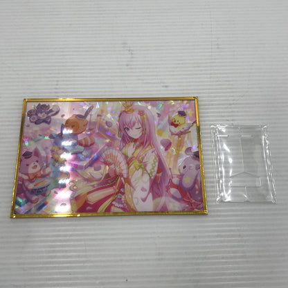 【中古美品】 はっぴーこれくしょんくじ プロセカ バースデーギフトシリーズ2025 flower celebration 巡音ルカ アクリル色紙賞 D 開封済み 053-260828-ti-07-tagh 万代Net店
