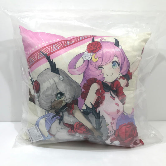 【中古美品】 モンスターハンターワイルズ×ホロライブ第2弾 クッション 姫森ルーナ 053-260413-yk-01-tag 万代Net店