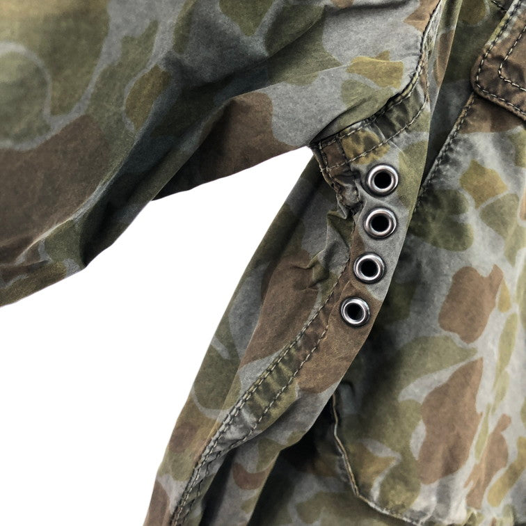 【未使用品】【メンズ】 M.I.D.A M191212 CAMO ANORAK OVER DYE 141-260209-SY-08-iwa サイズ：44 万代Net店