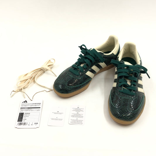 【中古美品】【メンズ/レディース】 ADIDAS アディダス SAMBA OG "SNAKESKIN/COLLEGIATE GREEN" JR8848 サンバ OG スネークスキン/カレッジグリーン スニーカー シューズ 靴 161-260613-hn-10-fur サイズ：25.5cm US8 1/2 カラー：グリーン/ホワイト 万代Net店