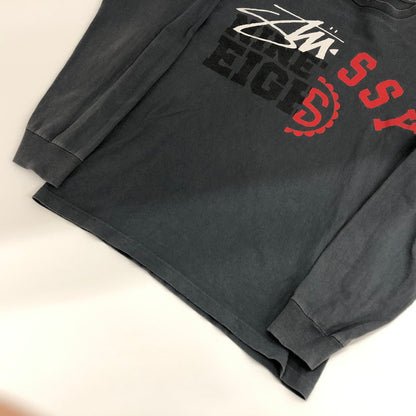 【現状渡し品】【メンズ】 STUSSY ステューシー 長袖Tシャツ トップス 142-250703-hn-08-fur サイズ：M カラー：グレー系 万代Net店
