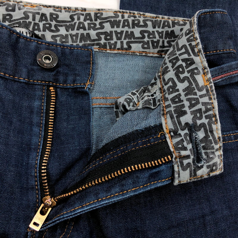 【現状渡し品】【メンズ】 EDWIN エドウィン × STARWARS スターウォーズ DENIMPANTS EDSW01 デニムパンツ ボトムス 156-260315-hn-06-fur サイズ：30 カラー：インディゴ 万代Net店