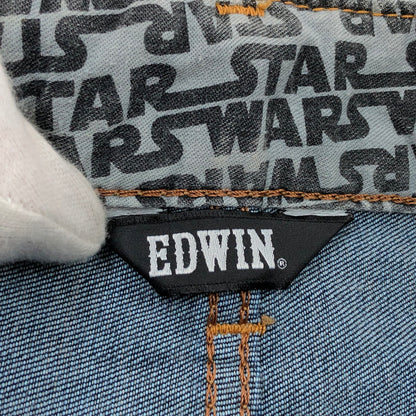 【現状渡し品】【メンズ】 EDWIN エドウィン × STARWARS スターウォーズ DENIMPANTS EDSW01 デニムパンツ ボトムス 156-260315-hn-06-fur サイズ：30 カラー：インディゴ 万代Net店