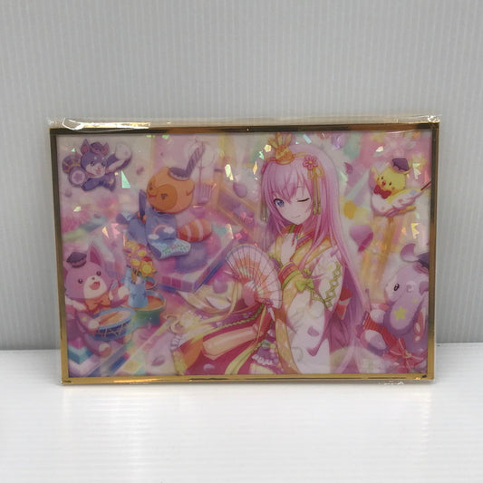 【中古美品】 はっぴーこれくしょんくじ プロセカ バースデーギフトシリーズ2025 flower celebration 巡音ルカ アクリル色紙賞 D 開封済み 053-260828-ti-07-tagh 万代Net店