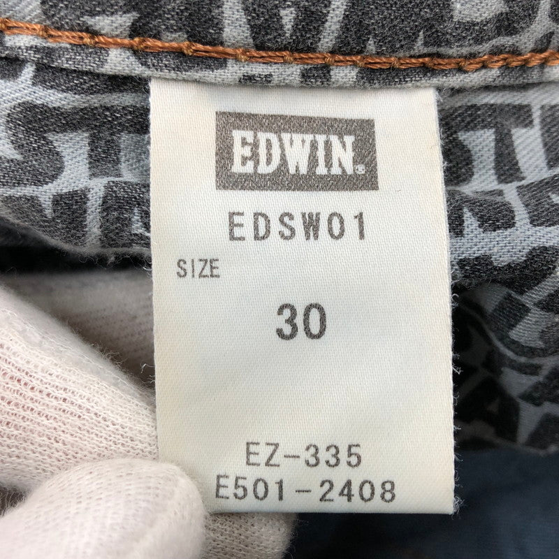 【現状渡し品】【メンズ】 EDWIN エドウィン × STARWARS スターウォーズ DENIMPANTS EDSW01 デニムパンツ ボトムス 156-260315-hn-06-fur サイズ：30 カラー：インディゴ 万代Net店