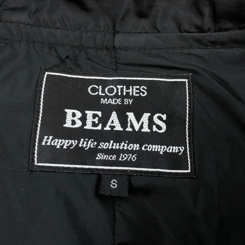 【中古品】【メンズ】 BEAMS ビームス マウンテンパーカー ジャケット アウター 147-260316-hn-01-fur サイズ：S カラー：ブラック/グレー 万代Net店