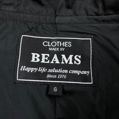 【中古品】【メンズ】 BEAMS ビームス マウンテンパーカー ジャケット アウター 147-260316-hn-01-fur サイズ：S カラー：ブラック/グレー 万代Net店