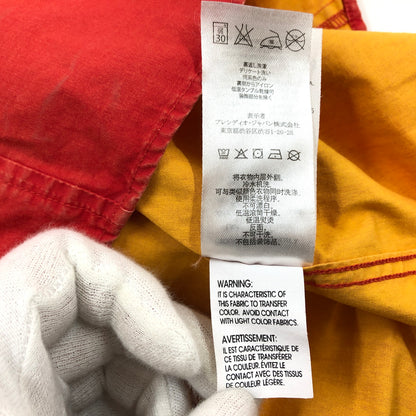 【ジャンク品】【メンズ】 ARMANI EXCHANGE アルマーニエクスチェンジ カジュアルシャツ 半袖 トップス 141-251106-hn-09-fur サイズ：S カラー：レッド系 万代Net店