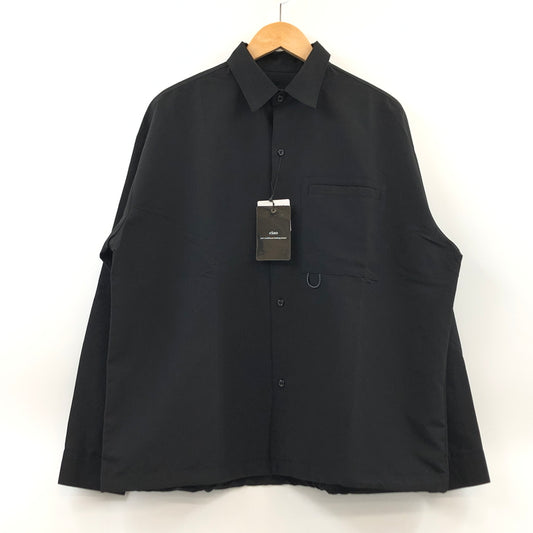 【中古美品】【メンズ】 CIAO チャオ GLASSES STRAP L/S SHIRT 247-02 長袖シャツ カジュアルシャツ トップス 147-260614-hn-01-fur サイズ：M カラー：ブラック 万代Net店
