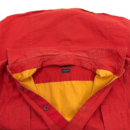 【ジャンク品】【メンズ】 ARMANI EXCHANGE アルマーニエクスチェンジ カジュアルシャツ 半袖 トップス 141-251106-hn-09-fur サイズ：S カラー：レッド系 万代Net店