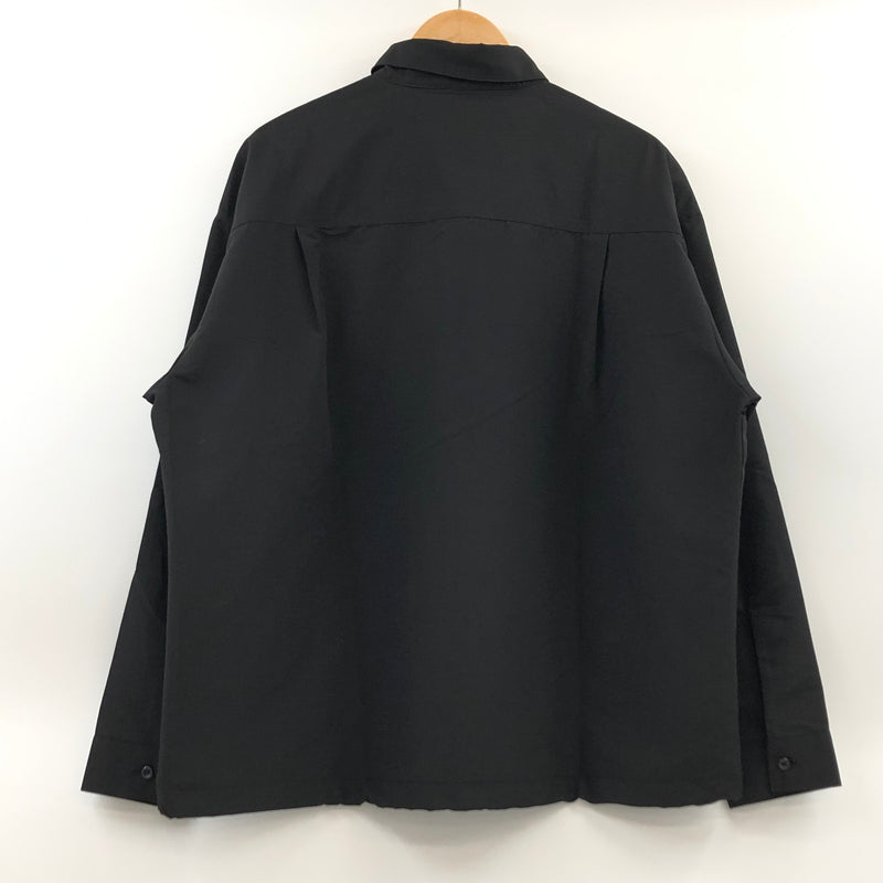 【中古美品】【メンズ】 CIAO チャオ GLASSES STRAP L/S SHIRT 247-02 長袖シャツ カジュアルシャツ トップス 147-260614-hn-01-fur サイズ：M カラー：ブラック 万代Net店