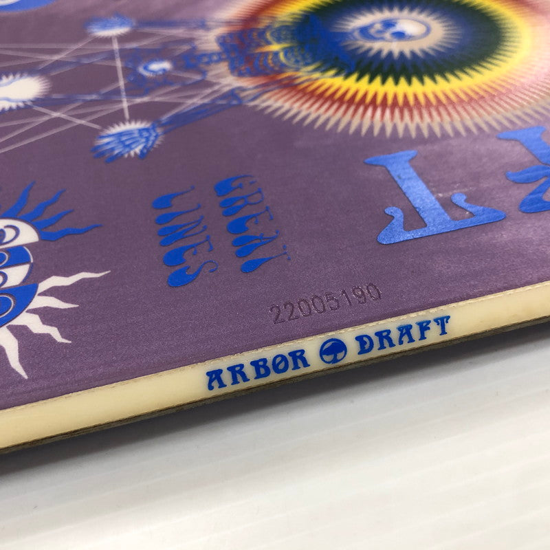 【中古品】 ARBOR 21-22 DRAFT 153cm アーバー ドラフト スノーボード板 117-250110-ma-3-tei 万代Net店