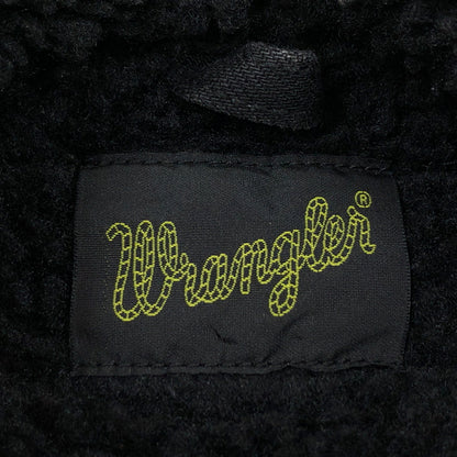 【中古品】【メンズ】 WACKO MARIA ワコマリア × WRANGLER ラングラー TRUCKER JACKET WS9366 トラッカージャケット ボア デニム アウター 142-260827-hn-01-fur サイズ：L カラー：ブラック 万代Net店