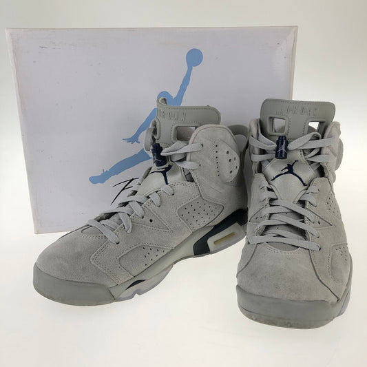 【中古品】NIKE ナイキ CT8529-012 AIR JORDAN 6 MAGNET AND COLLEGE NAVY 160-250221-SY-03-iwa サイズ：27.5 カラー：GRAY 万代Net店