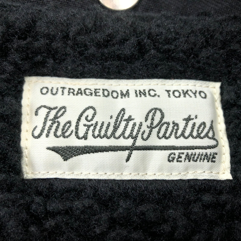 【中古品】【メンズ】 WACKO MARIA ワコマリア × WRANGLER ラングラー TRUCKER JACKET WS9366 トラッカージャケット ボア デニム アウター 142-260827-hn-01-fur サイズ：L カラー：ブラック 万代Net店