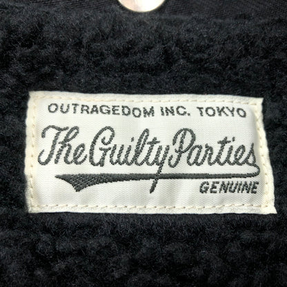 【中古品】【メンズ】 WACKO MARIA ワコマリア × WRANGLER ラングラー TRUCKER JACKET WS9366 トラッカージャケット ボア デニム アウター 142-260827-hn-01-fur サイズ：L カラー：ブラック 万代Net店