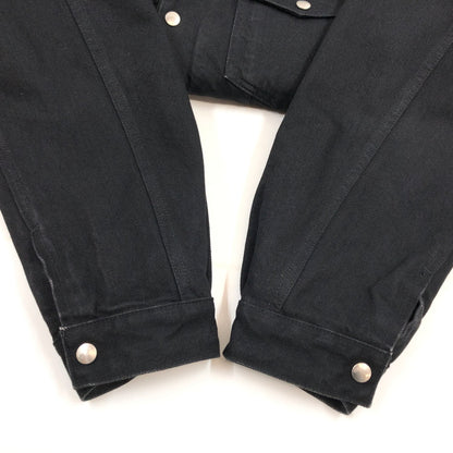【中古品】【メンズ】 WACKO MARIA ワコマリア × WRANGLER ラングラー TRUCKER JACKET WS9366 トラッカージャケット ボア デニム アウター 142-260827-hn-01-fur サイズ：L カラー：ブラック 万代Net店
