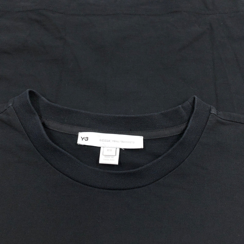 【中古品】【メンズ】 Y-3 ワイスリー 20TH ANNIVERSARY CENTER LOGO S/S T-SHIRT HG6091 20周年 アニバーサリー センターロゴ 半袖Tシャツ トップス 140-260827-hn-02-fur サイズ：M カラー：ブラック 万代Net店
