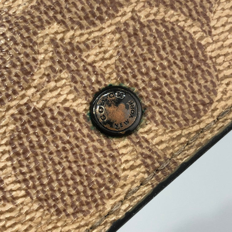 【中古品】【メンズ/レディース】 COACH コーチ レザーコインケース 小銭入れ 200-260215-SY-02-iwa 万代Net店