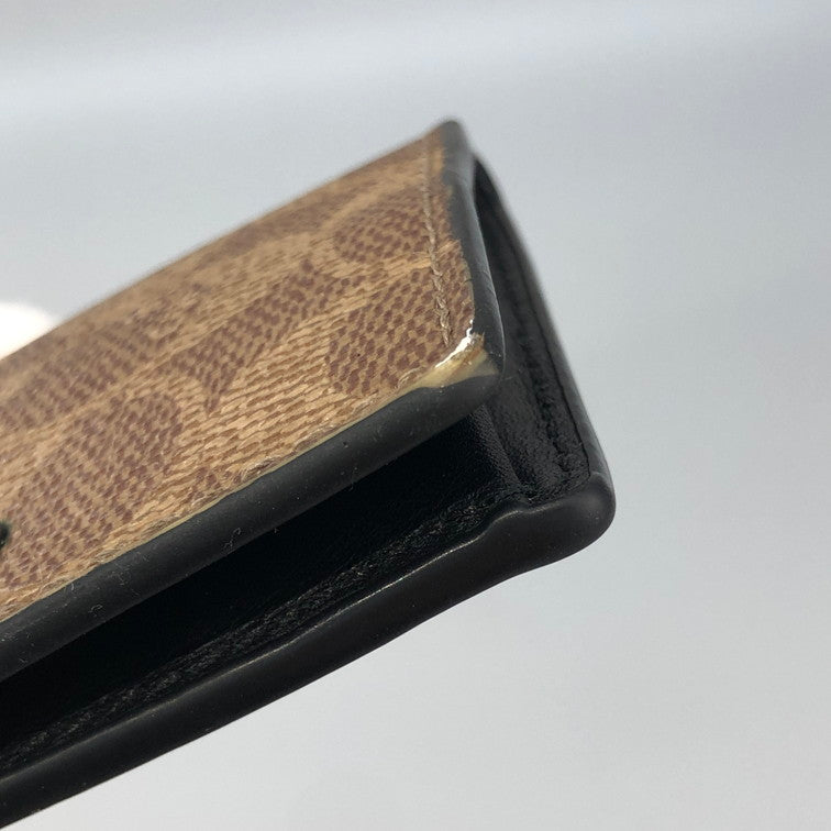 【中古品】【メンズ/レディース】 COACH コーチ レザーコインケース 小銭入れ 200-260215-SY-02-iwa 万代Net店