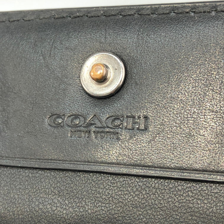 【中古品】【メンズ/レディース】 COACH コーチ レザーコインケース 小銭入れ 200-260215-SY-02-iwa 万代Net店