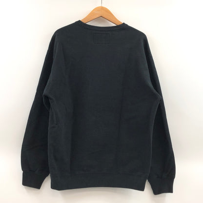 【中古品】【メンズ】 WACKO MARIA ワコマリア HEAVY WEIGHT CREW NECK SWEAT SHIRT 23FW-WMC-SS02 ヘビーウェイト クルーネック スウェットシャツ トレーナー トップス 142-260827-hn-03-fur サイズ：M カラー：ブラック 万代Net店