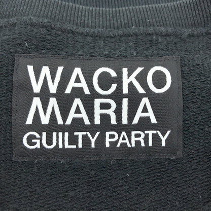【中古品】【メンズ】 WACKO MARIA ワコマリア HEAVY WEIGHT CREW NECK SWEAT SHIRT 23FW-WMC-SS02 ヘビーウェイト クルーネック スウェットシャツ トレーナー トップス 142-260827-hn-03-fur サイズ：M カラー：ブラック 万代Net店