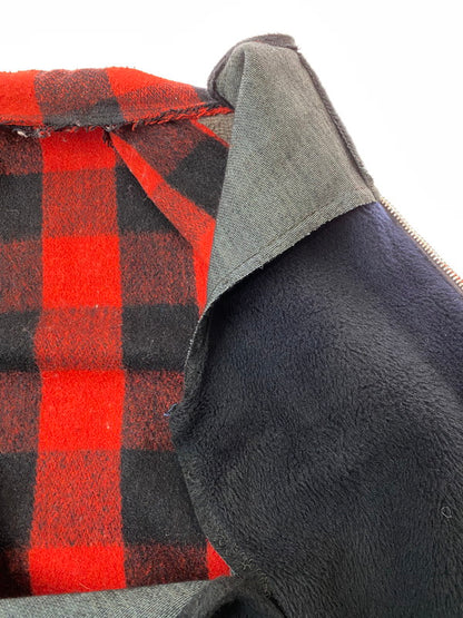 【現状渡し品】【メンズ】 ANDERSON-LITTLE リトルアンデルセン 60S BUFFALO CHECK HUNTING JACKET チェックジャケット アウター 146-240831-ks-36-min サイズ：サイズ不明 カラー：レッド系 万代Net店