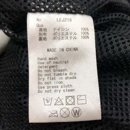 【現状渡し品】【メンズ】 LEGENDA レジェンダ NYLON SHORT MODS BLOUSON LEJ216 ナイロンショートモッズブルゾン ジャケット アウター 142-260614-hn-03-fur サイズ：F カラー：ブラック 万代Net店