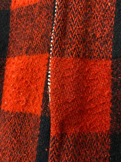 【現状渡し品】【メンズ】 ANDERSON-LITTLE リトルアンデルセン 60S BUFFALO CHECK HUNTING JACKET チェックジャケット アウター 146-240831-ks-36-min サイズ：サイズ不明 カラー：レッド系 万代Net店