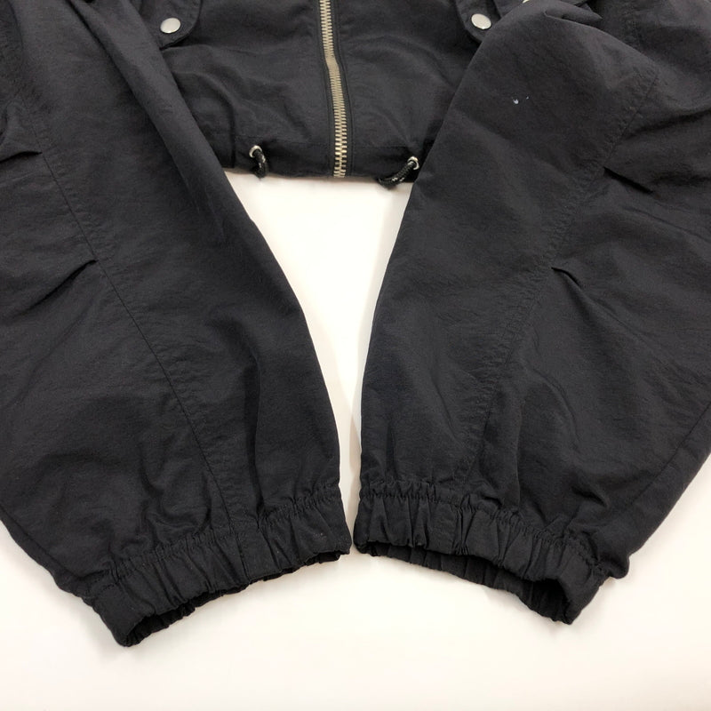 【現状渡し品】【メンズ】 LEGENDA レジェンダ NYLON SHORT MODS BLOUSON LEJ216 ナイロンショートモッズブルゾン ジャケット アウター 142-260614-hn-03-fur サイズ：F カラー：ブラック 万代Net店